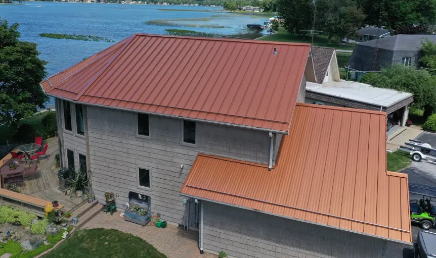 Commercial roof inspection documented in Stonybrook